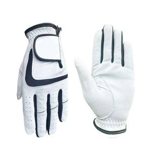 Men Breathable Golf Glove Leather Custom Logo Leather Golf Gloves Men Washable Factory Price Waterproof Gloves - Product Image 5
