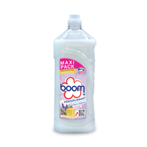 Boom Adoucissant Concentré pour Tissus Savon de Marseille 2L 80 Lavages Parfum Naturel Détergent Liquide Écologique Linge France - Product Image 1
