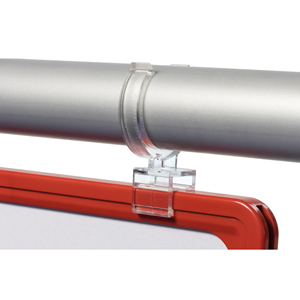 Pipe <b>Clamp</b> 100 Series Poster <b>Frame</b> System with <b>Frame</b> Clip 10 Pack-PKR-CL-RK-100 - Product Image 3