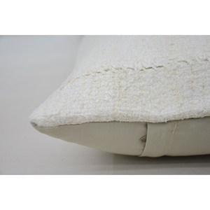 Queen Anne Style 12x24 Pouces Laine Toile Tapis Beige Vintage Tissé Motif - Product Image 4