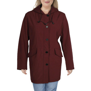 Prendas de abrigo con capucha de moda de Chaqueta larga de mujer al por mayor con bolsillos - Product Image 1