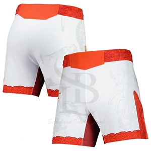 Nouveau 2025 Arts martiaux personnalisés porter séchage rapide court grappling hommes femmes enfants BJJ combat MMA Shorts prix de gros - Product Image 1
