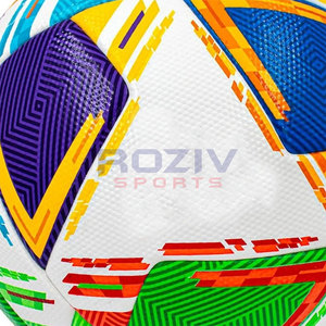 Ballon de football en PVC léger de haute qualité personnalisé 2026 - Utilisation en intérieur/extérieur Fabriqué en usine - Product Image 2