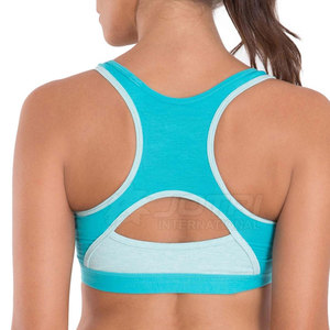 Fabriqué au Pakistan femmes soutien-gorge de sport vêtements actifs soutien-gorge de sport coton polyester sans manches soutien-gorge de sport - Product Image 3