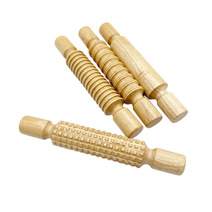 4 cái bằng gỗ Cán công cụ sáng tạo chơi và bột hình Kết cấu cán Pin bộ - Product Image 1