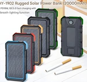 Banque d'alimentation solaire 50000mAh Chargeur de chantier à forte charge pour les équipes de construction Techniciens de terrain Outils de plein air - Product Image 4