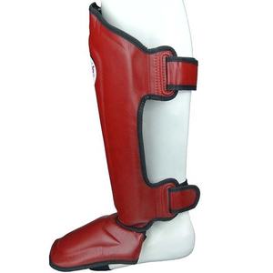 Espinilleras Profesionales de Muay Thai para Entrenamiento, Logotipo Personalizado, Impresión Digital, Cuero PU Transpirable, Protección Profesional para Patadas - Product Image 6