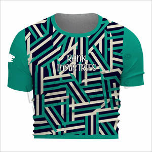 Camisetas Cortas de Manga Corta para Mujer, Nuevo Estilo, en Stock, Camisetas Cortas de Poliéster para Mujer - Product Image 1