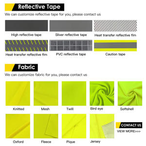 Chaleco de Seguridad Personalizado |   Chaleco de Trabajo Reflectante con Malla Trasera Roja para Tráfico, Construcción y Uso Industrial - Product Image 4