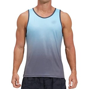 Débardeur pour homme Fitness Muscle Débardeurs sans manches Conception personnalisée impression par sublimation Gym Stringer Tops Fitness Wear Débardeurs - Product Image 6