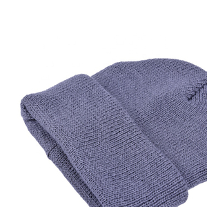 Gorros Jacquard Gorro de punto personalizado Gorro rojo y blanco con borde enrollado para hombres y mujeres Ropa de calle de invierno unisex - Product Image 4