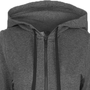 Combinaison en satin pour femme, décontractée, à capuche, manches évasées, manches longues, taille haute, streetwear, polyester/coton, respirante - Product Image 2