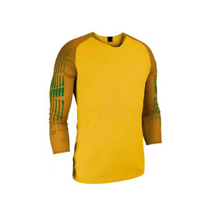 Maillot de gardien de but de football en polyester 100% à séchage rapide, de haute qualité, confortable, faible MOQ, vêtements d'équipe, vêtements d'entraînement pour adultes - Product Image 2