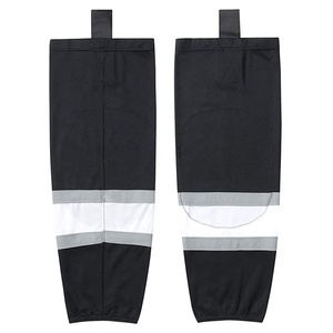 Calcetines de Hockey sobre Hielo Sublimados con Logotipo Personalizado 2026, Calcetines de Hockey sobre Hielo con Diseño Personalizado y Cierre de Velcro - Product Image 1