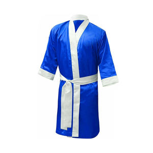 2024 Customized Kick <b>Boxing</b> Full Length Satin <b>Boxing</b> <b>Robe</b> High Quality Latest Designs <b>Boxing</b> <b>Robe</b> - Product Image 2