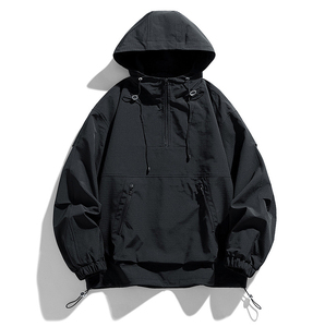 Venta caliente Tendencia Venta al por mayor Streetwear Urban Exploration Commuting Puffer Jacket Unisex High Quality Hooded Stand Canvas - Product Image 1