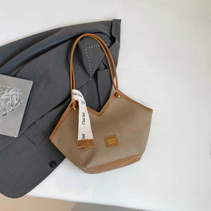 Bolso Tote Azul de Gran Capacidad, Nuevo y Moderno para el Verano 2025, Bolso Casual para Mujer, Bolso de Hombro - Product Image 2