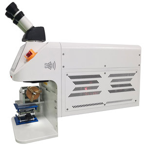 Machine de soudage laser portable 100W à axe rotatif intégré 80J pour bijoux avec bijoux de soudeurs laser - Product Image 2