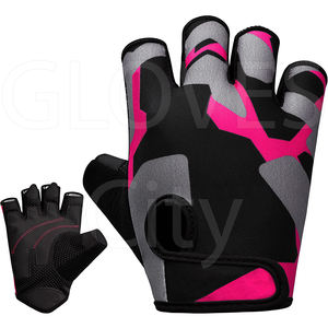 Buy Workout <b>Gloves</b> Gym Fitness Men Women Half <b>Finger</b> <b>Gloves</b> Grip Support Palm Protection Weight Lifting <b>Gloves</b> - Product Image 5