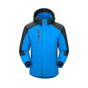 Veste Softshell de qualité export avec capuche, veste imperméable, vestes doublées, randonnée en plein air - Product Image 1