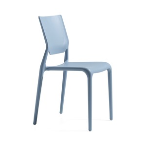 Stackable Monobloc Polymer <b>Chair</b> for Indoor and Outdoor Use, Lightweight Cafe <b>Bistro</b> Restaurant <b>Dining</b> <b>Chair</b> Made in Italy - Product Image 3