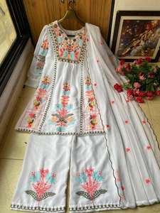 เสื้อจอร์เจียแบบหนักผ้าทอสำหรับผู้หญิงและเด็กผู้หญิงเสื้อดีไซน์เนอร์ผ้าทอแน่นและผ้าจอร์เจีย - Product Image 4