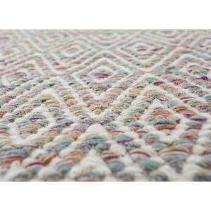 Abrash Adwv-13047 Geometric Pattern Wool & Viscose Flat Weave Pink & Purple <b>Rugs</b> for Home Use - Product Image 3