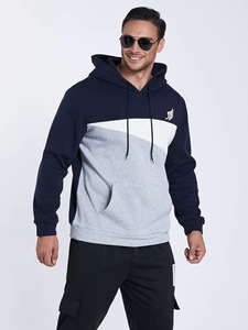 Ventes en gros de sweats à capuche oversize pour hommes, style streetwear, logo personnalisé, coton léger, sweat à capuche thermique pour hommes - Product Image 3