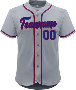 Élégant nouveau modèle professionnel de Baseball Softball Jersey meilleure vente vêtements de sport uniforme impression personnalisée grande taille 100% organique - Product Image 2