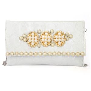 Bolso de mano elegante para mujer (K-2078) - Blanco - Product Image 2