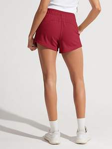 Short cargo pour femmes Taille ajustable Trendy Fit Short en lin respirant léger pour l'été - Product Image 2