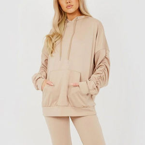 OEM Custom Logo High Quality 100% Cotton Men Flared Tracksuits Heavyweight Men <b>Zip</b> <b>Up</b> <b>Hoodie</b> With Flared Pans - Product Image 5