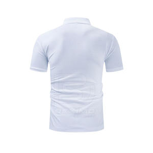 Prix de gros T-shirts polo T-shirts polo légers pour hommes 2025 T-shirts polo pour hommes avec logo personnalisé - Product Image 2