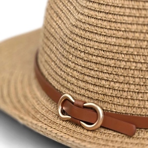 Sombrero de vaquero de cuero de verano superventas con logotipo de impresión personalizado Accesorio deportivo de moda de nuevo estilo a un precio inmejorable - Product Image 4