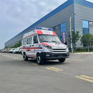 Used Directly Supplied Manufacturer Hospital <b>Emergency</b> Rescue <b>Vehicle</b> Short Axle High Roof Box Rescue Truck Two-Wheel Diesel - Product Image 2
