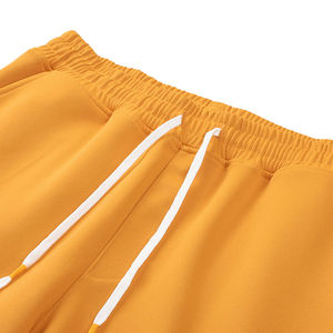 2025 Venta al por mayor New Golden Men's Spandex Pantalones deportivos sueltos casuales Pantalones cortos atléticos para exteriores para hombres - Product Image 3