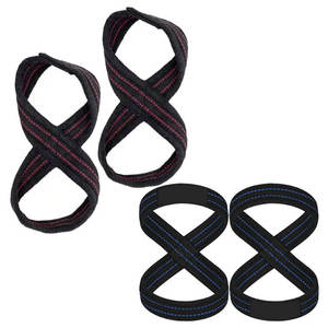 Unisex Breathable Cotton Gym Workout Straps Heavy Duty <b>Fitness</b> <b>Safety</b> for Weightlifting Basketball Customizable Logo Various - Product Image 2