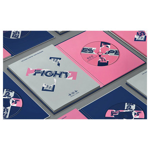 CD Music TXT THECHAOSCHAPTER FIGHTORESCAPE Post Card Photo Card Photo Book CD Lyric Book Instant Photo Kpop - Product Image 5