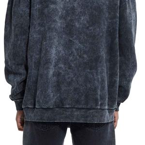 Sudadera con Capucha Personalizable al por Mayor, MOQ Bajo, Talla Grande, para Hombre, con Cierre Completo, para Invierno, Negra, de Secado Rápido, Transpirable, con Bolsillo - Product Image 2