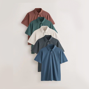 Coton unisexe pour Polo Coupe classique Conception à col Tissu éponge Fournisseur en vrac Usine OEM Exportation Vêtements personnalisés Bangladesh - Product Image 1