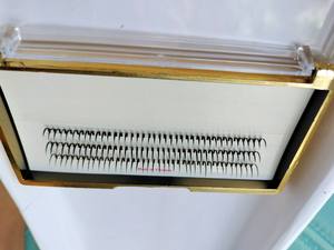 Extensiones de Pestañas Profesionales de Marca 2023, Gruesas, Naturales, Largas, Negras, Cilíndricas, 3D, Sintéticas, con Volumen Completo, Hechas a Mano, Suaves - Product Image 2