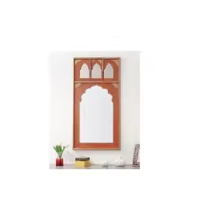 Espejo de pared de madera Aspecto simple y creativo Diseño elegante ecológico Cómodo a los mejores precios por Azora Industries - Product Image 4