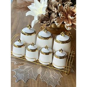 Set di spezie in porcellana Asia 7 pezzi - Product Image 1