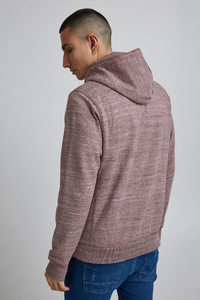 Sudaderas con capucha de invierno texturizadas con cremallera de color sólido de rizo para hombre con logotipo personalizado, ropa de calle gruesa de algodón 100%, venta al por mayor - Product Image 6
