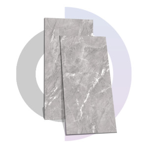 BRIZZO CHOCO 9mm d'épaisseur 600x1200 Taille Durable étanche anti-dérapant Design moderne Carreaux de sol intérieurs en porcelaine de qualité supérieure - Product Image 1