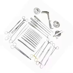 Venta al por mayor de alta calidad curetaje o caja de retención uterina conjunto de uso médico alemán de acero inoxidable instrumento de cirugía ginecológica - Product Image 6
