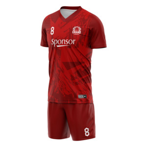 Conjunto de ropa de fútbol de secado rápido de alta calidad 2025, logotipo personalizado al por mayor para adultos, atuendo deportivo de fútbol - Product Image 4