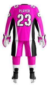 Ensembles d'uniformes de hockey sur glace pour hommes, avec motifs personnalisés, col en V, vêtements d'entraînement pour sports d'extérieur, uniformes de hockey sur gazon, ensembles de maillots - Product Image 3