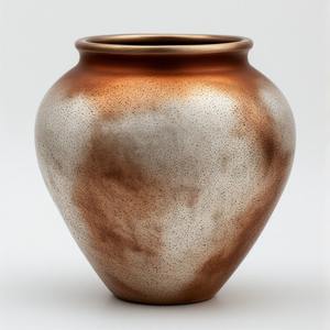 Decorative Aluminium <b>Vase</b> With Elegant <b>Texture</b> And Simple Lines Designed For Premium Hospitality And Contemporary Home Decor - Product Image 6
