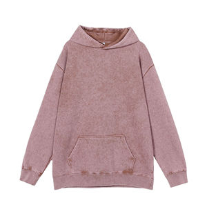 Cotton Made Acid Wash Hoodies for Street Wear Professional Manufactures Comfortable Breathable Acid Wash Hoodies OEM Service - Product Image 5